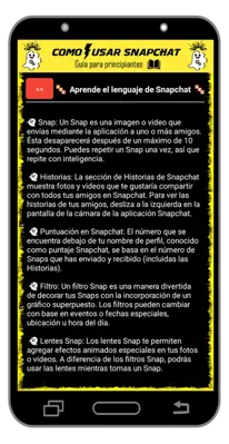 Como usar Snapchat android App screenshot 0